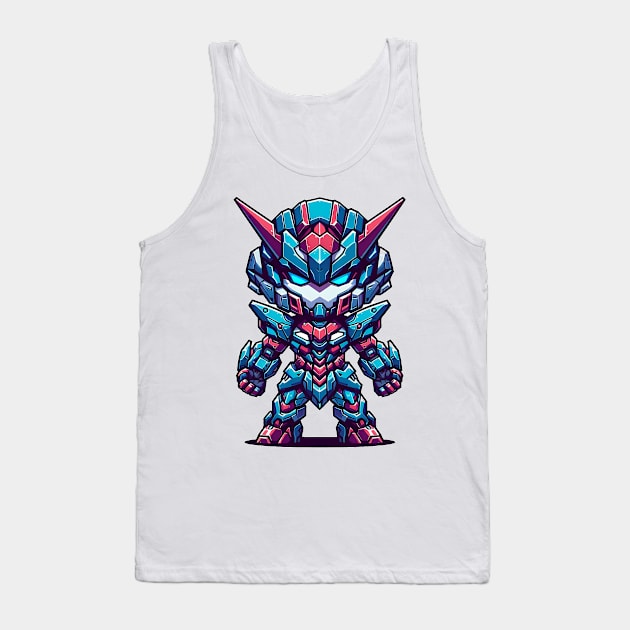 Chibi Mecha guyver armor Tank Top by Mechanime World